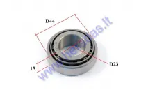 Motorcycle steering bearings