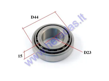 Motorcycle steering bearings