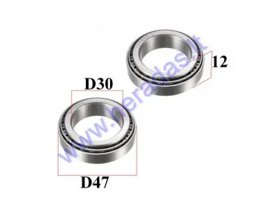 Motorcycle steering bearings fits MTL250 MOTOLAND