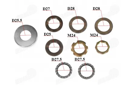 Steering bearings for motorcycle, scooter fits FLASH50 RUBI50