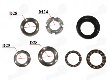 STEERING BEARING SET FOR MOTORCYCLE FITS FR50