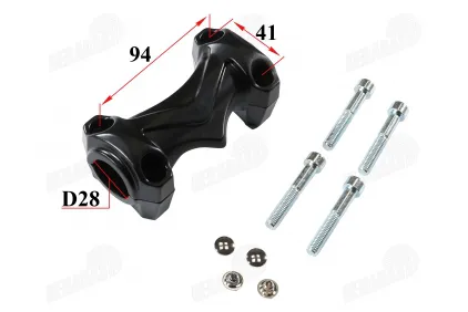 Steering wheel holder set for motorcycle fits FR50