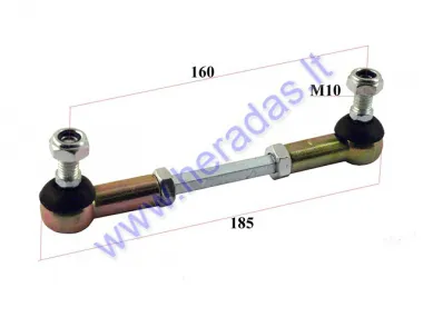 Steering tie rod for ATV quad bike L160