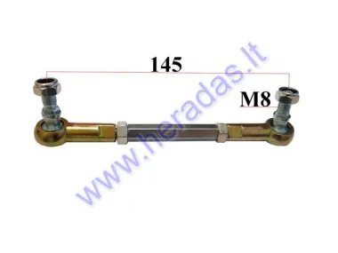 Steering tie rod assembly for ATV quad bike L145