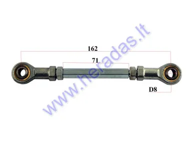 Steering tie rod assembly for ATV quad bike Pocket, Mini ATV