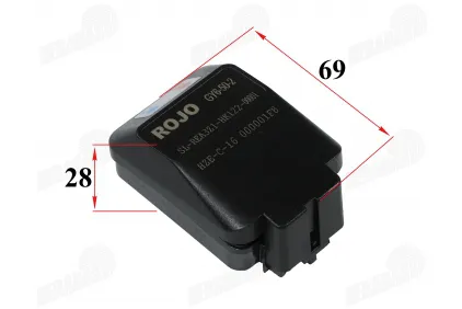 Controller "ROJO" ECU GY6-50 for scooter fits RUBI50, FLASH50