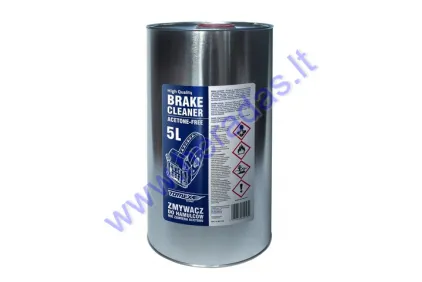 Valiklis stabdžių TOMEX ACETONE-FREE BC-05 5 LITRAI