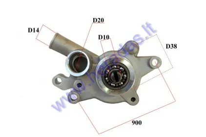 WATER PUMP Linhai 250 260 300 400 Yamaha YP250 LH170MN Linhai VOG 250-300