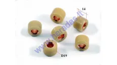 Variator roller set 6pc 19x14 13g