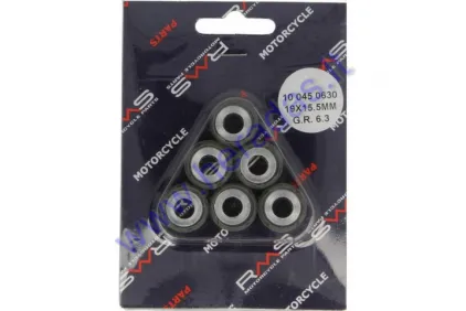 ROLLER KIT FOR SCOOTER 6 PC. 19x15.5 6,3g