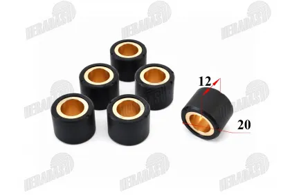Variatoriaus svareliai, komplektas 6 vnt. 20x12 8,7g Variatoriaus svareliai, komplektas 6 vnt. 20x12 8,7g