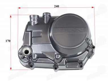 Variklio dangtelis motociklo dešinės LIFAN 125cc 140cc LF140