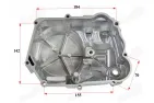 Variklio dangtelis motociklo dešinės LIFAN 125cc 140cc LF140