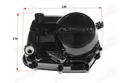 Variklio dangtelis motociklo dešinės LIFAN 125cc 140cc LF140