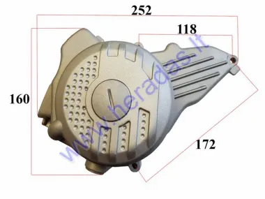 ENGINE COVER FOR MOTORCYCLE LEFT SIDE 190cc ZS190