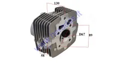 CYLINDER HEAD FOR ATV QUAD BIKE, MOTORCYCLE 250cc D67 ATV 250, ATV Bashan BS250S-11B 250, ATV Bashan BS250S-24 250, ATV Bashan BS250S-33 250, ATV Bashan BS2