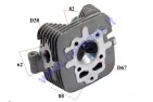 Cylinder head for ATV quad bike, motorcycle 250cc