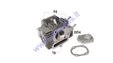 Cylinder head for motorcycle ATV quad bike 125cc with valves, camshaft, caps with valve lifters, candle