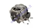 Cylinder head for motorcycle ATV quad bike 125cc with valves, camshaft, caps with valve lifters, candle