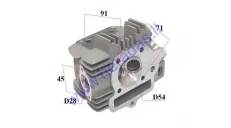 Cylinder head for motorcycle 125cc
