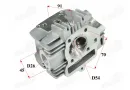 Variklio galvutė motociklo 125cc