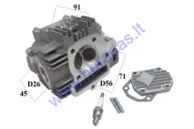Variklio galvutė motociklo 140cc yx140 su vožtuvais, dangteliu D56