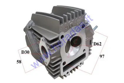 Variklio galvutė motociklo 190cc ZS190 D62 su vožtuvais,dangteliu,velenėliu ,pilna