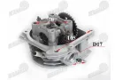 Engine head scooter 50cc 4T GY6 39mm set fits RUBI50, FLASH50