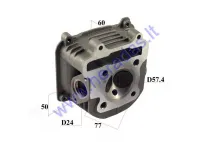 Cylinder head Gy6 150 D57.4mm