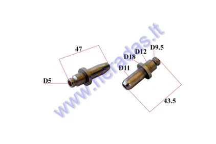 ENGINE VALVE GUIDE 2PC ATV CG 125cc