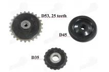 Engine chain tensioners/sprockets 50CC 70CC 120CC fits CHAMP DELTA, CHAMP MONTANA