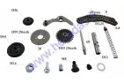 ENGINE CHAIN TENSIONER KIT POCKET BIKE WITH CHAIN