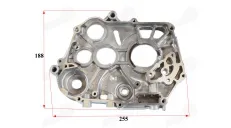 Engine case right side, crankcase for quad bike, motorcycle 139FMB 147FMB 50cc 70cc 110cc 4 gears