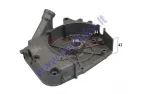 Crankcase cover for scooter GY6 50CC 4T with oil pour hole