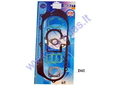 ENGINE GASKET SET FOR SUZUKI AY50 AC KATANA, Morini 50cc Aprilia Habana, Italjet, D41 100680830