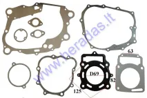 Engine gasket set for water-cooled ATV250cc