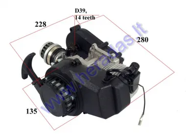 Engine 50cc 2-stroke ATV quad bike