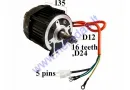 Engine 60V1000WAT for electric scooter XL4L COMFIMAX not sine wave