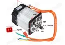 Variklis 72V 3900W elektrinio krovininio triračio KING BOX 2 SAVIVARTIS JP3900SAV