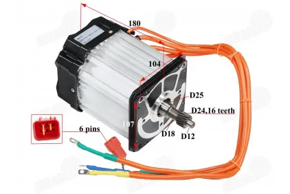 Variklis 72V 3900W elektrinio krovininio triračio KING BOX 2 SAVIVARTIS JP3900SAV Variklis 72V 3900W elektrinio krovininio triračio KING BOX 2 SAVIVARTIS JP3900SAV