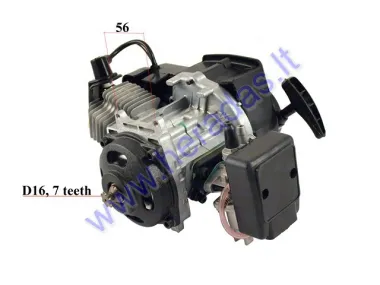 Engine for motorcycle 50cc 7 teeth