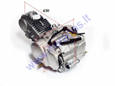 4-stroke motorcycle engine 125cc 4gears