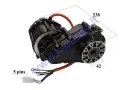 ELECTRIC SCOOTER ENGINE WITH TRANSMISSION GEARBOX 60V1000WAT  XL4L COMFIMAX WITH ROOF