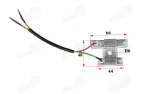 Load resistor (resistance) for turn signals 5W/20W 4T 139QMB