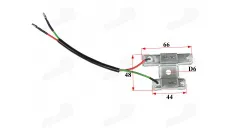 Load resistor (resistance) for turn signals 5W/20W 4T 139QMB