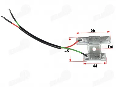 Load resistor (resistance) for turn signals 5W/20W 4T 139QMB