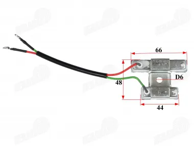 Load resistor (resistance) for turn signals 5W/30W 4T 139QMB JUNAK ROMET ZIPP KEEWAY