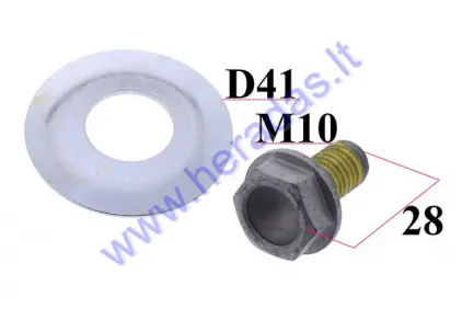 SCREW BOLT 10.9 WITH WASHER 59033034044 KTM