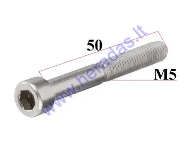 FLAT SCREW 5X50