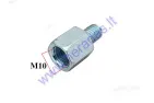 Veidrodžio adapteris, dešininio sriegio perėjimas iš 8mm į 10mm sriegį.